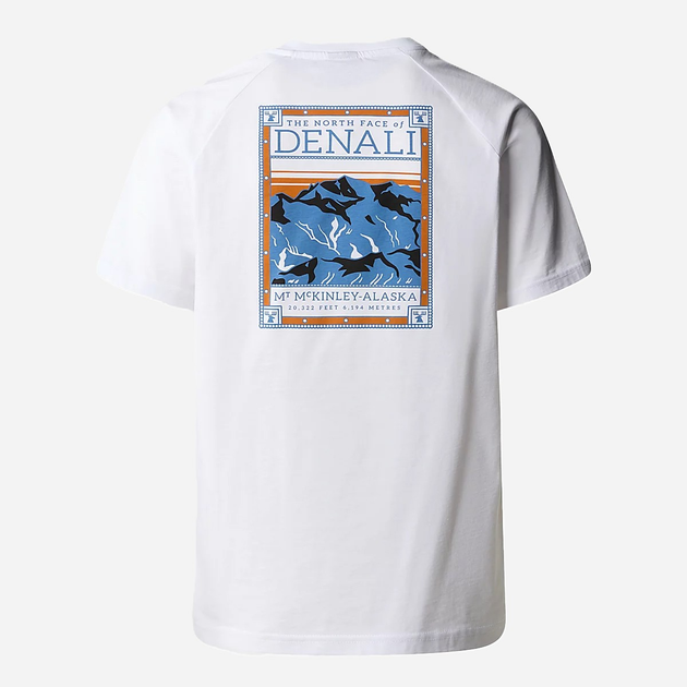 Koszulka męska bawełniana The North Face M S/S North Faces NF0A87NUFN41 L Biała (800070321594) - obraz 7