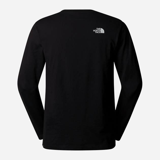 Longsleeve męski The North Face M L/S Simple Dome NF0A87QNJK31 XL Czarny (800070329350) - obraz 6