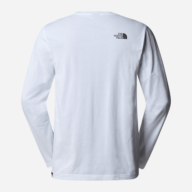 Longsleeve męski The North Face M L/S Simple Dome NF0A87QNFN41 XL Biały (800070329354) - obraz 5