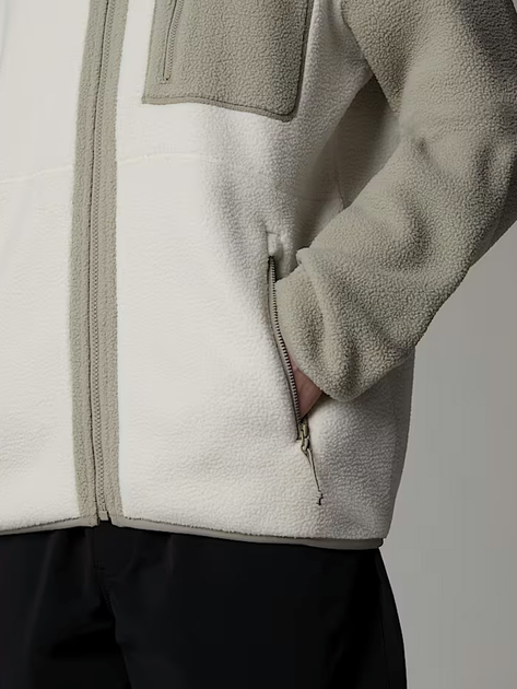 Толстовка на флісі на блискавці чоловіча The North Face M Yumiori Full NF0A883R9IG1 XS Сіра (800070329361) - зображення 6