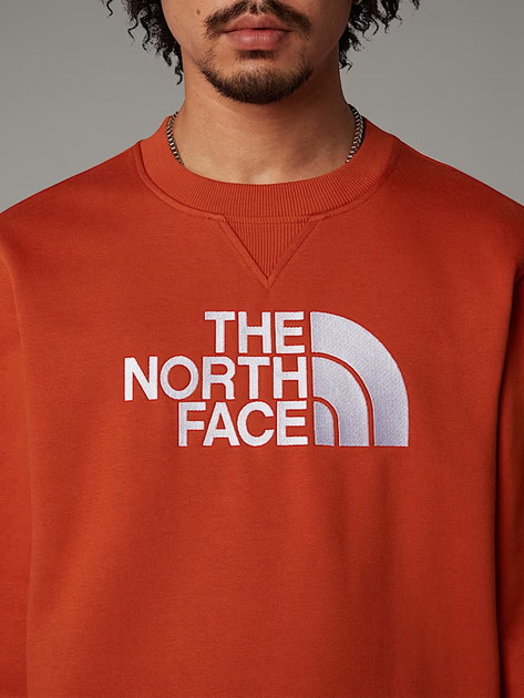 Світшот чоловічий The North Face M Drew Peak NF0A89EK1I01 L Оранжевий (800070329382) - зображення 4