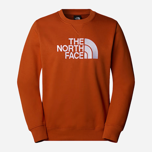 Світшот чоловічий The North Face M Drew Peak NF0A89EK1I01 L Оранжевий (800070329382) - зображення 5