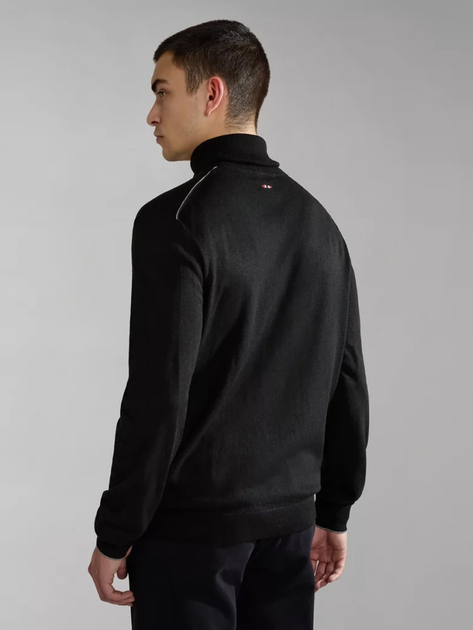 Гольф-водолазка чоловіча Napapijri Damavand NP0A4GJT0411002 XL Чорна (800070311926) - зображення 2