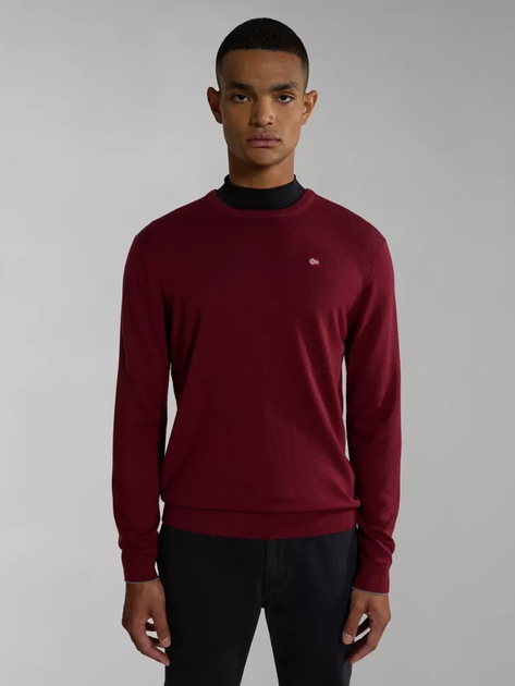 Джемпер чоловічий Napapijri Damavand NP0A4GJUR541006 2XL Червоний (800070311951) - зображення 1