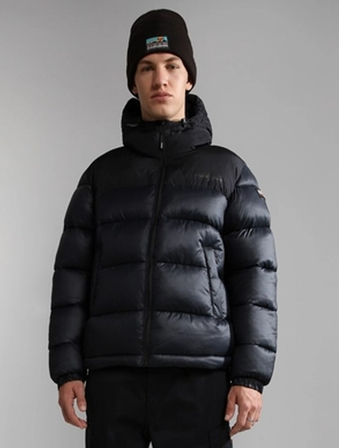 Куртка зимова коротка чоловіча Napapijri A-Hornelen NP0A4GLL0411006 M Чорна (800070311954) - зображення 1