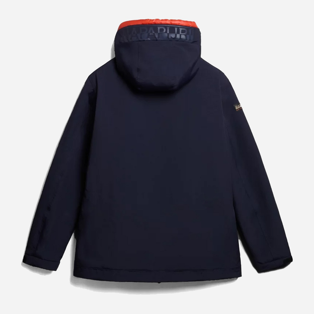 Куртка демісезонна з капюшоном чоловіча Napapijri 20-22 NP0A4HEK1761002 XL Темно-синя (800070311994) - зображення 7