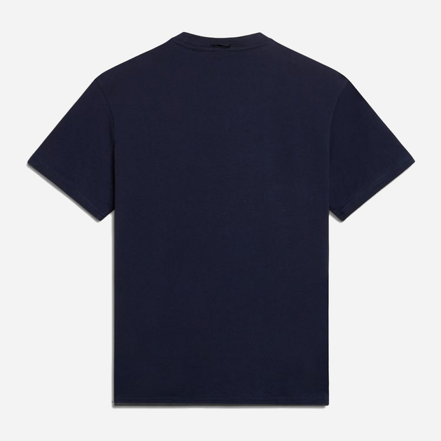 Футболка бавовняна довга чоловіча Napapijri S-Canada NP0A4HQM1761 2XL Темно-синя (800070320934) - зображення 5