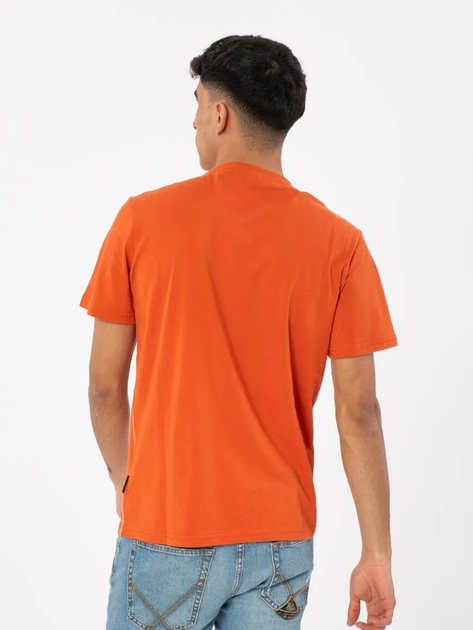 Футболка бавовняна довга чоловіча Napapijri S-Aylmer NP0A4HTOA621 XL Оранжева (800070320987) - зображення 2