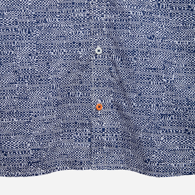 Сорочка бавовняна літня чоловіча Napapijri G-Ronge NP0A4HX1F3O1 XL Синя (800070320991) - зображення 7