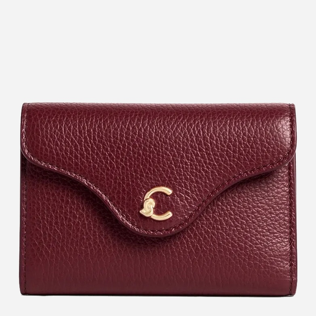 Portfel damski skórzany Coccinelle C-Me E2SSL11D621 R52 Bordowy (800070346064) - obraz 1