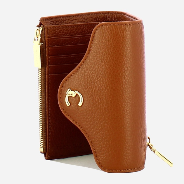 Portfel damski skórzany Coccinelle C-Me E2SSL11D621 W11 Brązowy (800070346065) - obraz 3