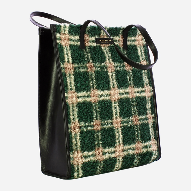 Torebka shopper materiałowa The Bridge Mirra_Wow 041304FY YR Czarna (800070346557) - obraz 2