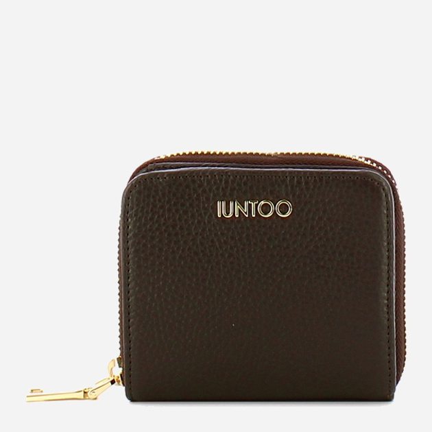 Portfel damski skórzany Iuntoo Armonia 1670691055 Ciemnobrązowy (800070346733) - obraz 1