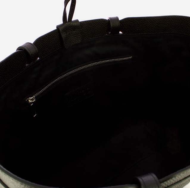 Torebka shopper ze skóry naturalnej Iuntoo Rivera 191002 Czarna (800070346750) - obraz 3