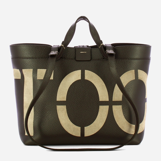 Torebka shopper ze skóry naturalnej Iuntoo Sibilla 191103 Brązowa (800070346758) - obraz 2