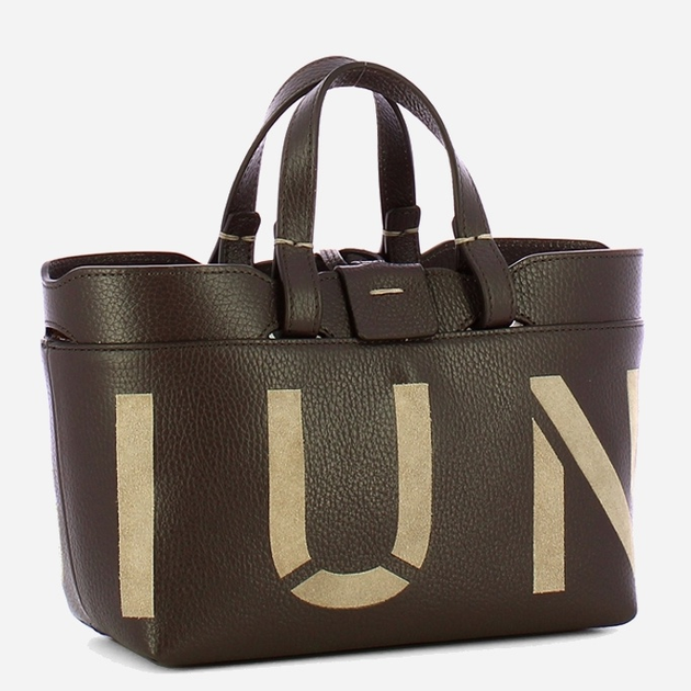 Torebka crossbody damska ze skóry naturalnej mała Iuntoo Sibilla 191104 Brązowa (800070346759) - obraz 3