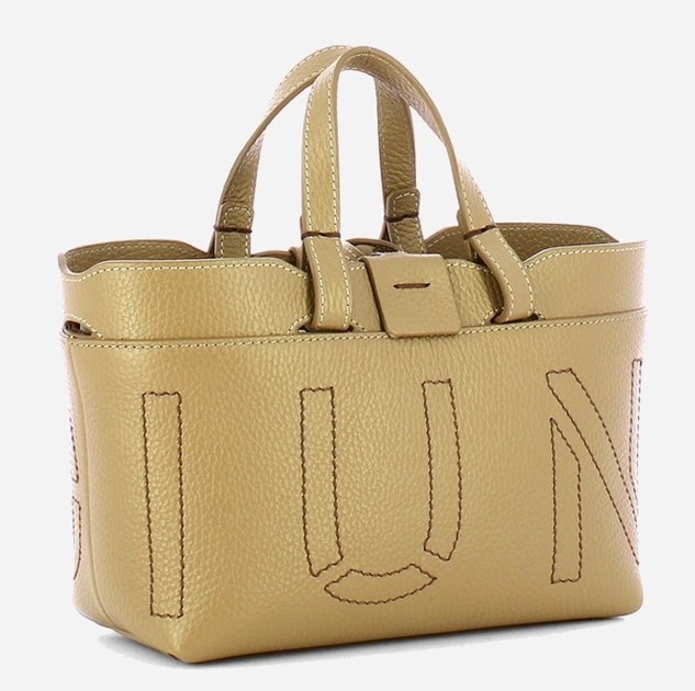 Torebka crossbody damska ze skóry naturalnej mała Iuntoo Sibilla 191204 Beżowa (800070346764) - obraz 3