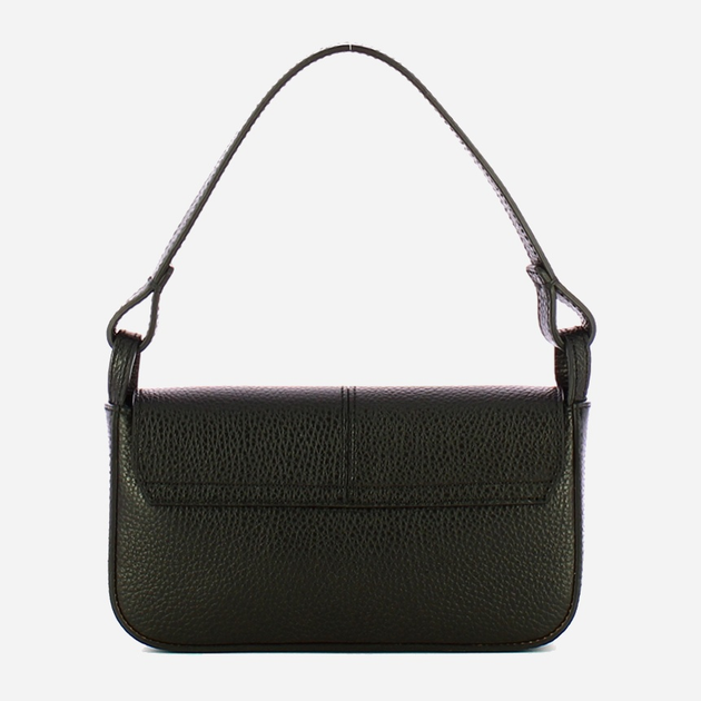 Torebka bagietka damska ze skóry naturalnej mała Iuntoo Silvia 196003 Czarna (800070346779) - obraz 2