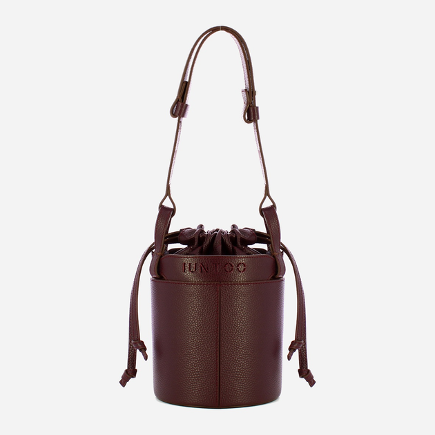 Torebka damska ze skóry naturalnej mała Iuntoo Infinito 199000 Bordowa (800070346790) - obraz 1