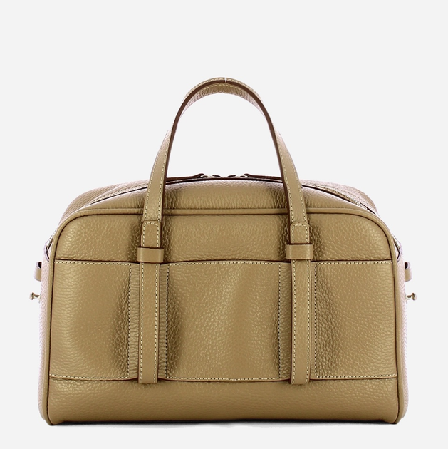 Torebka crossbody damska ze skóry naturalnej Iuntoo Priora 197003 Beżowa (800070346788) - obraz 2