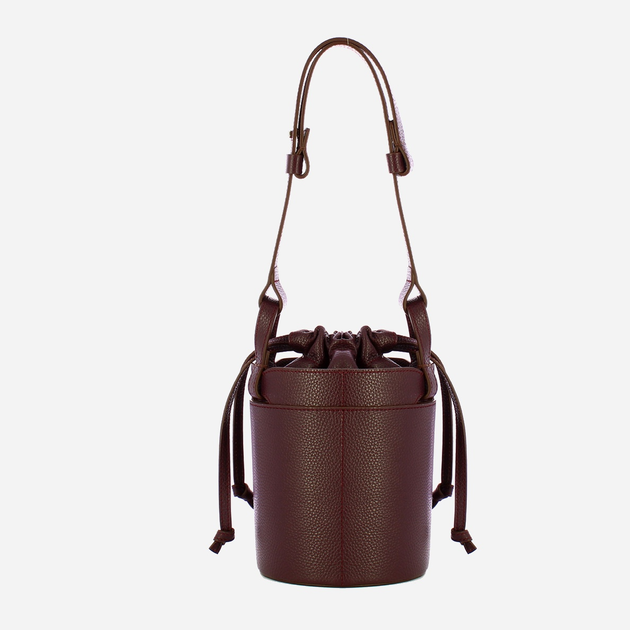 Torebka damska ze skóry naturalnej mała Iuntoo Infinito 199000 Bordowa (800070346790) - obraz 2