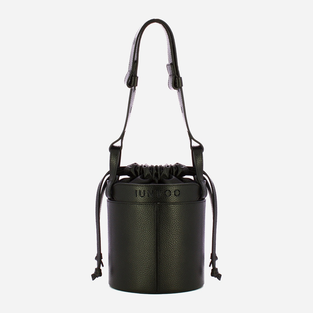 Torebka damska ze skóry naturalnej mała Iuntoo Infinito 199000 Czarna (800070346792) - obraz 1