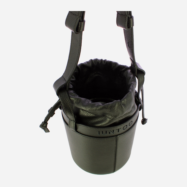 Torebka damska ze skóry naturalnej mała Iuntoo Infinito 199000 Czarna (800070346792) - obraz 4