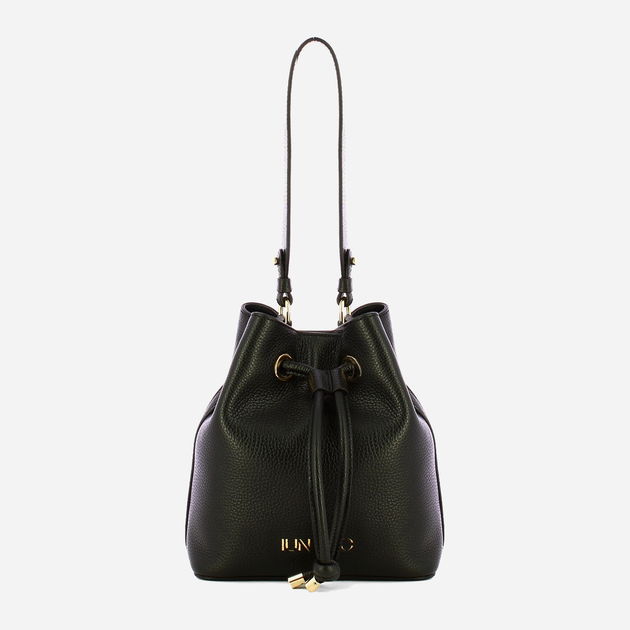 Torebka damska ze skóry naturalnej mała Iuntoo Giunto 199200 Czarna (800070347428) - obraz 1