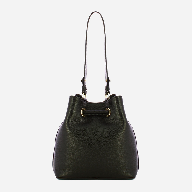 Torebka damska ze skóry naturalnej mała Iuntoo Giunto 199200 Czarna (800070347428) - obraz 2