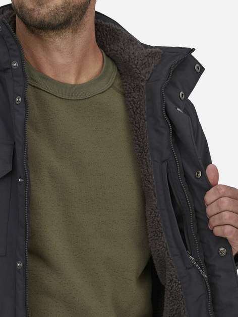 Куртка демісезонна з капюшоном чоловіча Patagonia M'S Isthmus 27022 S Чорна (800070265958) - зображення 3