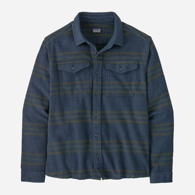 Koszula męska bawełniana Patagonia M'S Fjord 42401 L Niebieska (800070328863) - obraz 4
