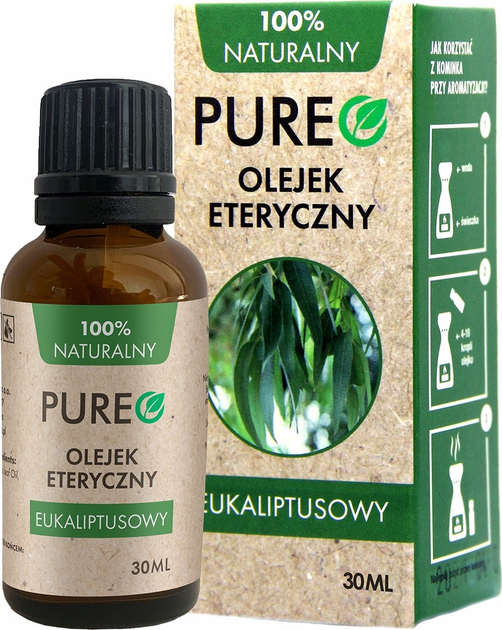 Olejek eteryczny Pureo eukaliptusowy 30 ml (5907637934478) - obraz 1