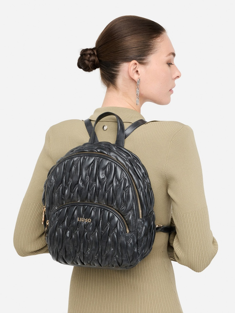 Plecak damski Liu Jo AF5016E0457 22222 Czarny (800070345501) - obraz 2