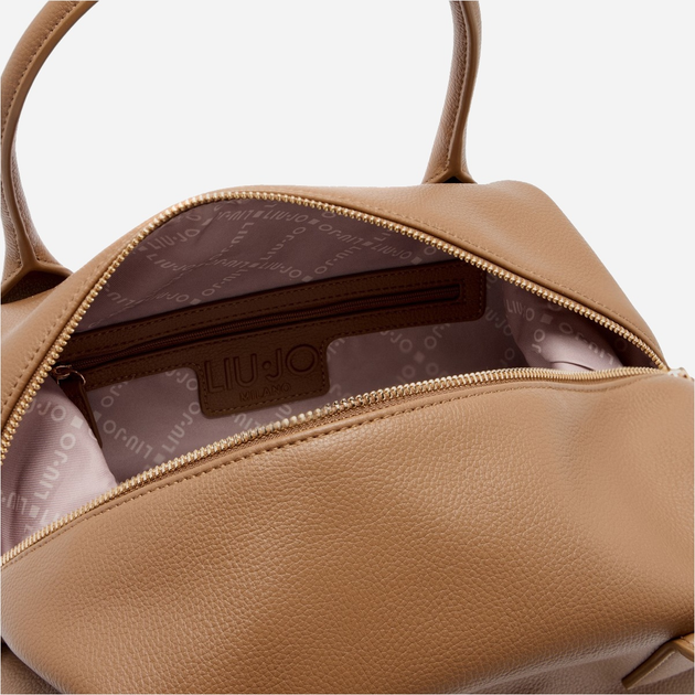 Сумка крос-боді через плече жіноча зі штучної шкіри велика Liu Jo AF5027E0058 81140 Коричнева (800070345525) - зображення 6