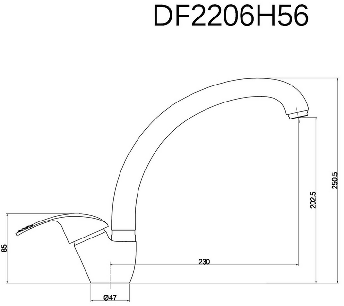 Bateria kuchenna Thema Lux ECO DF2206 - obraz 2
