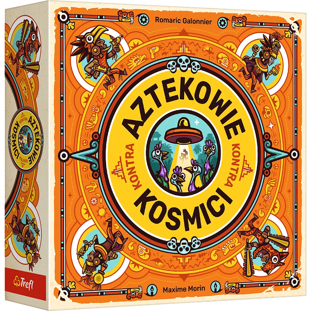 Gra planszowa Trefl Aztekowie kontra Kosmici (5900511025347) - obraz 1