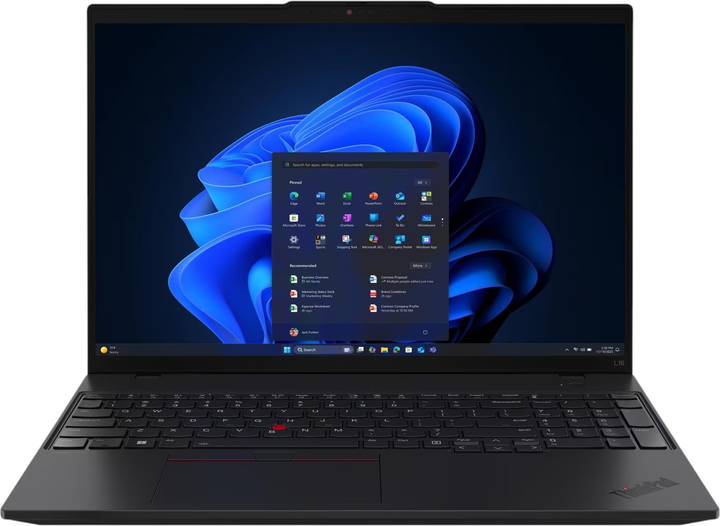 Laptop Lenovo ThinkPad L16 G2 (21SA003BPB) Black - obraz 1