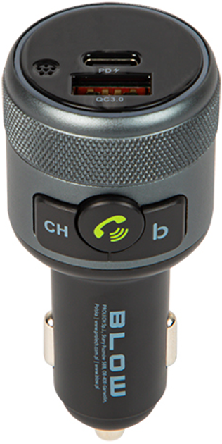 FM-трансмітер Blow 74-167 Bluetooth5.1 + QC3.0 (5900804123309) - зображення 2