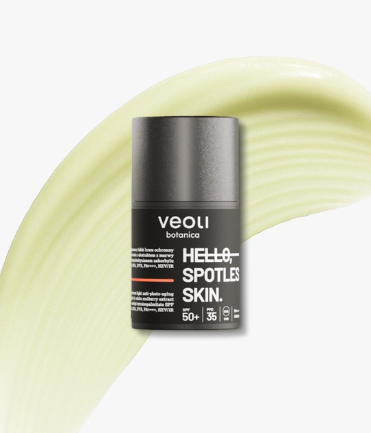 Крем для обличчя Veoli Botanica Hello, Spotless Skin Spf 50 освітлювальний від пігментації 50 мл (5907190822588) - зображення 2