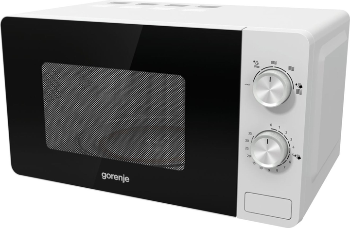 Микроволновая печь Gorenje MO20E1W Белый 20 л 800W механическое управление (MO20E1W) - изображение 3