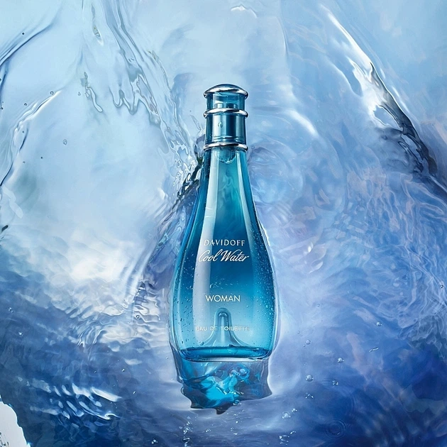 Туалетная вода для женщин Davidoff Cool Water Woman 100 мл - изображение 4
