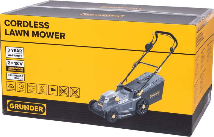 Akumulatorowa kosiarka Grunder SF8A110J-W - obraz 7