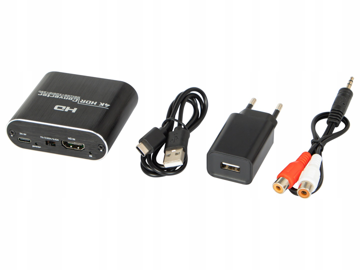 Аудіоекстрактор Blow TOSLINK HDMI to HDMI+audio with power supply (91-203#) - зображення 5