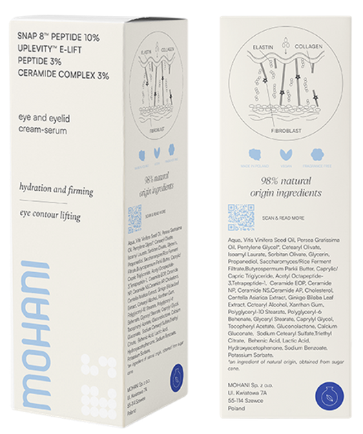 Krem pod oczy Mohani liftingująco-ujędrniające 15 ml (5902802723031) - obraz 2