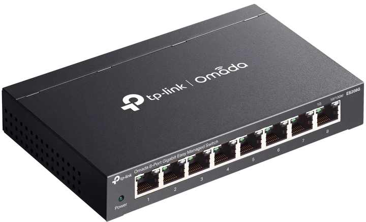 Комутатор TP-LINK Omada ES208G - зображення 3
