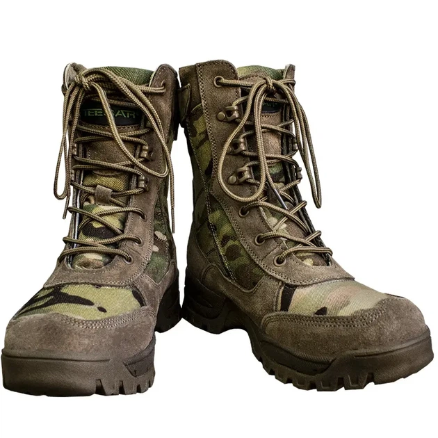Берці TACTICAL BOOTS — YKK ZIPPER — Teesar — MULTICAM 41 - Фото 4 Берці TACTICAL BOOTS — YKK ZIPPER — Teesar — MULTICAM 41 - зображення 4