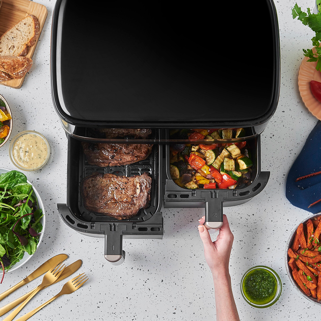 Мультипечь Russell Hobbs Satisfry Air Dual Basket Black and