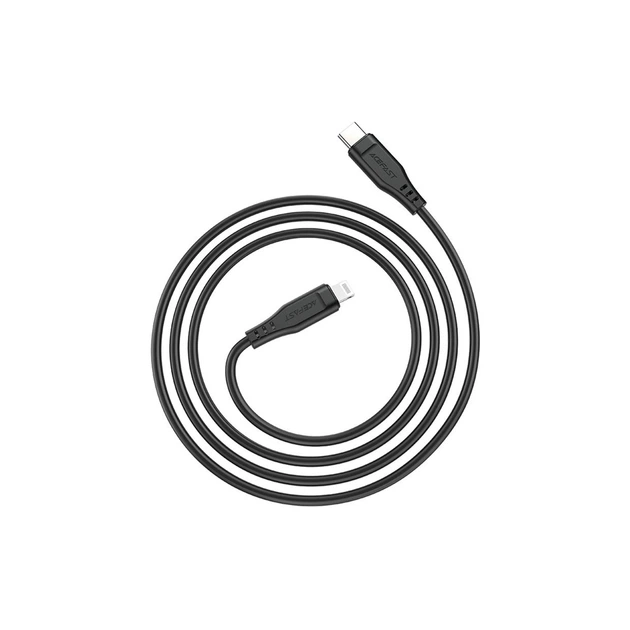 Дата кабель USB-C to Lightning 1.2m 3.0A TPE C3-01 Black Acefast (6974316280804) - изображение 4