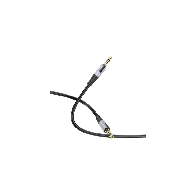 Кабель мультимедійний 3.5mm M to 3.5mm M 1.0m black BOROFONE (BL19/JB) - изображение 4