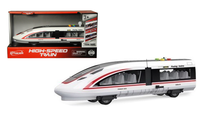 Потяг Swede Hide-Speed Train зі світлом і звуком G8270 (5902496206360) - зображення 2